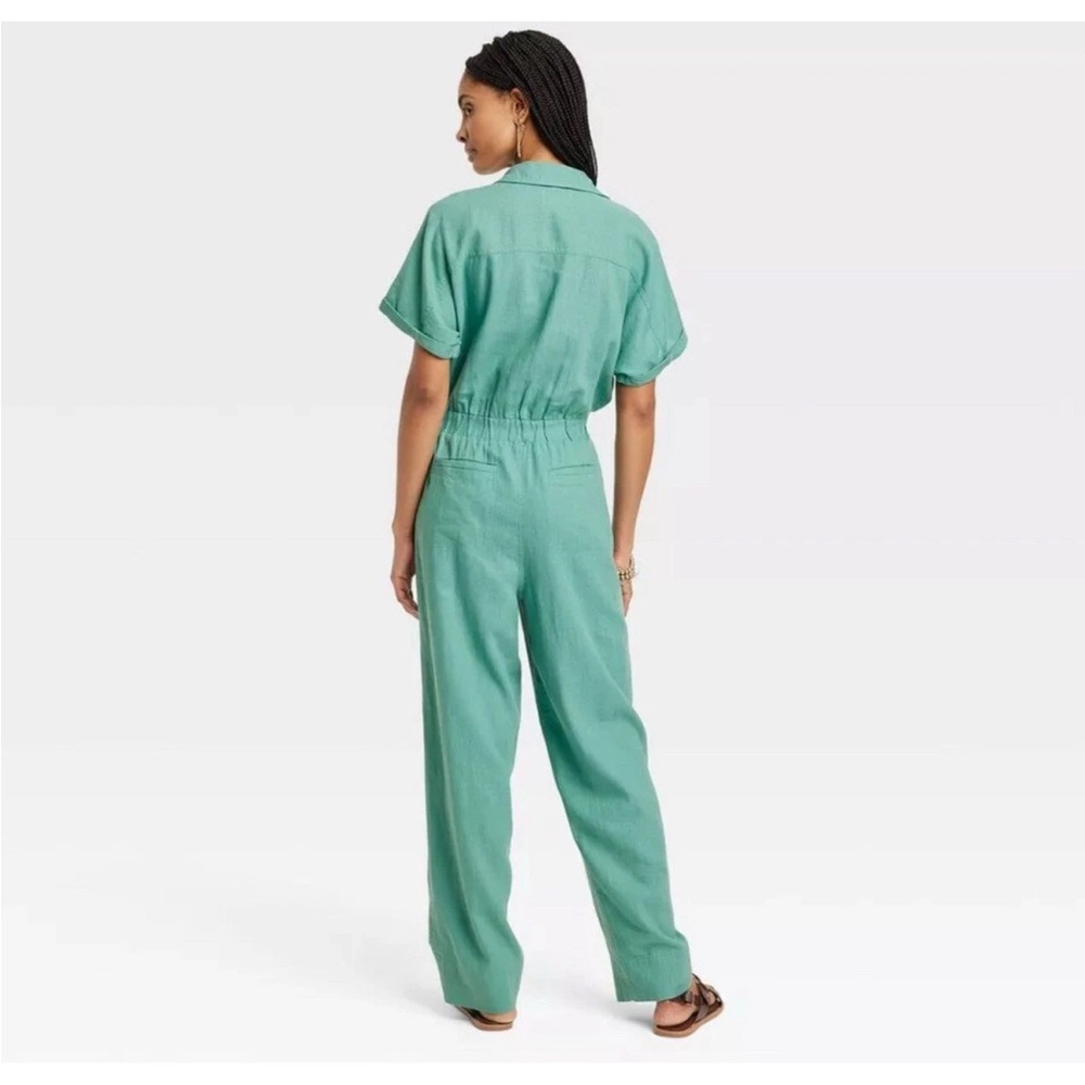 Universal Thread Linen Boilersuit - image 3